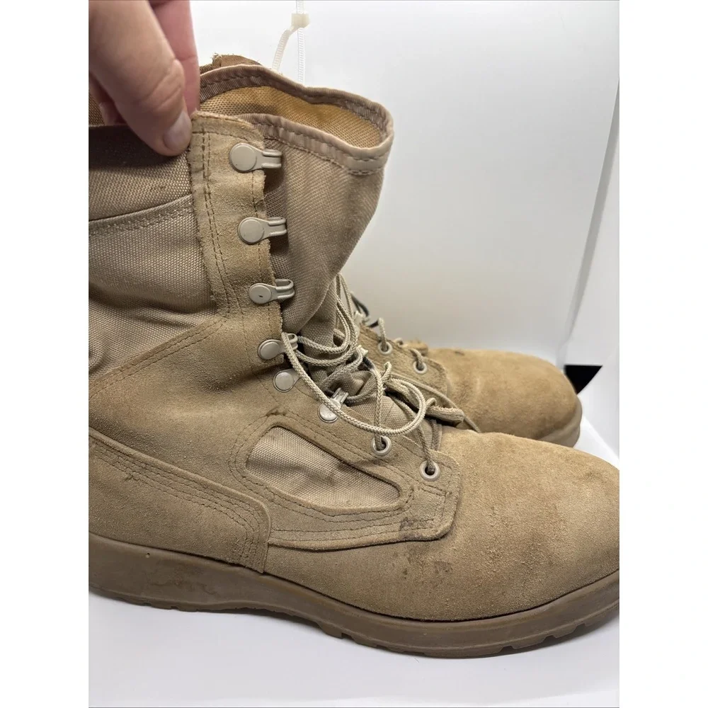 Belleville 390DES Mens 11 R Desert Tan Suede Outdoor Tactical Military Boots